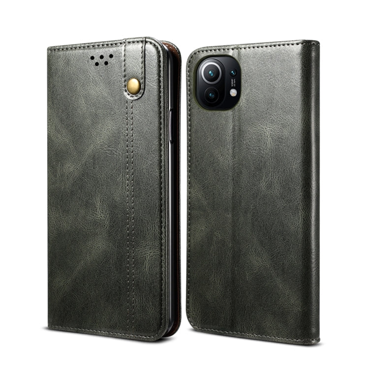 Custodia portafoglio in pelle per Xiaomi Mi 11 Lite