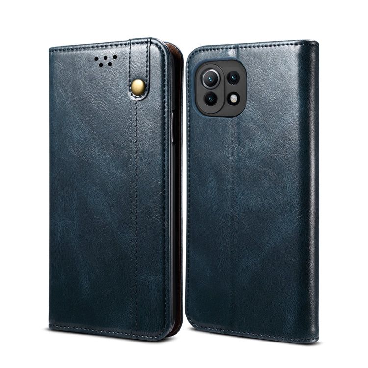 Custodia portafoglio in pelle per Xiaomi Mi 11 Lite