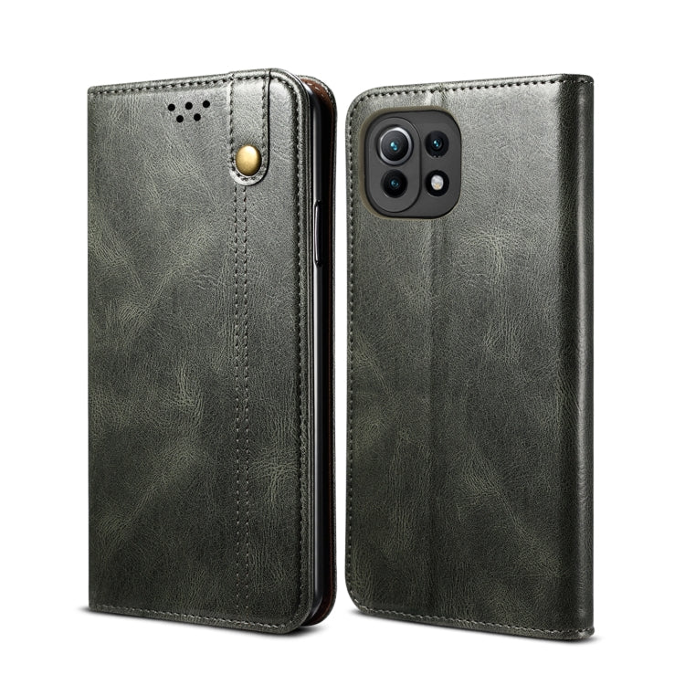Custodia portafoglio in pelle per Xiaomi Mi 11 Lite