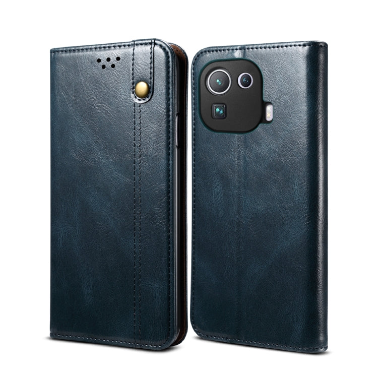 Custodia portafoglio in pelle per Xiaomi Mi 11 Lite