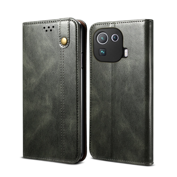 Custodia portafoglio in pelle per Xiaomi Mi 11 Lite