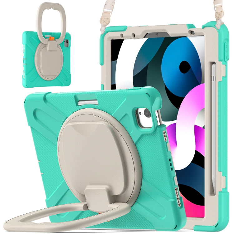 Custodia in silicone con tracolla per iPad Air 10.9 e Samsung Tab
