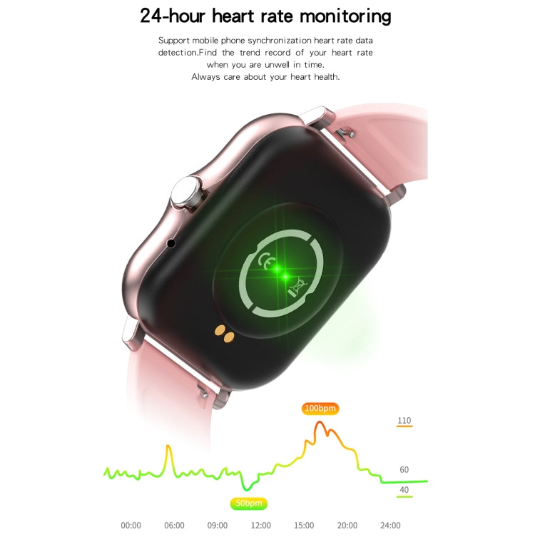 GT20 Schermo TFT da 1,69 pollici IP67 Orologio intelligente impermeabile, Supporto controllo musica / Chiamata Bluetooth / Monitoraggio frequenza cardiaca / Monitoraggio pressione sanguigna, Silicone Strap, Steel Strap