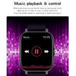 GT20 Schermo TFT da 1,69 pollici IP67 Orologio intelligente impermeabile, Supporto controllo musica / Chiamata Bluetooth / Monitoraggio frequenza cardiaca / Monitoraggio pressione sanguigna, Silicone Strap, Steel Strap