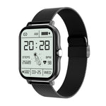 GT20 Schermo TFT da 1,69 pollici IP67 Orologio intelligente impermeabile, Supporto controllo musica / Chiamata Bluetooth / Monitoraggio frequenza cardiaca / Monitoraggio pressione sanguigna, Silicone Strap, Steel Strap