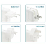 A1436 45 W 14,85 V 3,05 A 5 pin MagSafe 2 Adattatore di alimentazione per MacBook, lunghezza cavo: 1,6 m,, 45W AU Plug, 45W EU Plug, 45W UK Plug