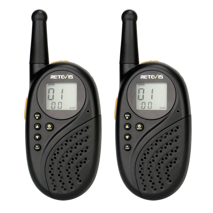 1 paio RETEVIS RT-35 0.5W EU Frequenza 446MHz 8CHS Walkie Talkie palmare per bambini, RT-35,EU Frequency(Black), RT-35,EU Frequency(Blue)