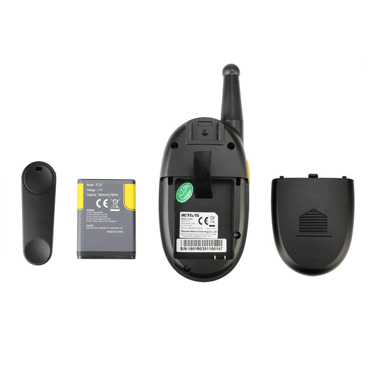 Walkie Talkie Retevis RT-35 446MHz 8 Canali 0.5W