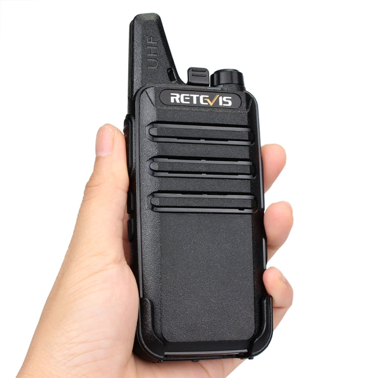 1 paio RETEVIS RT622 Frequenza USA 400-480 MHz 16CHS Radio bidirezionale portatile Walkie Talkie portatile, spina americana, RT622, US Plug