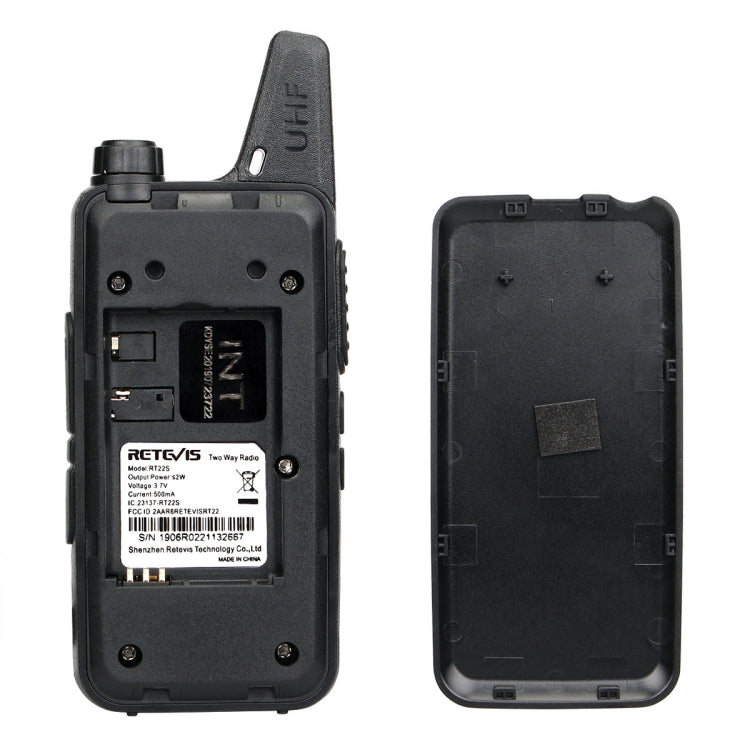 Walkie Talkie RETEVIS RT22S 22 Canali FRS USA