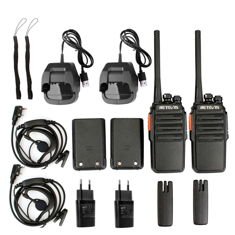 Walkie Talkie RETEVIS RT24 PMR 446 16 Canali UE