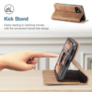 Custodia portafoglio in pelle con slot carte per Galaxy S21 FE