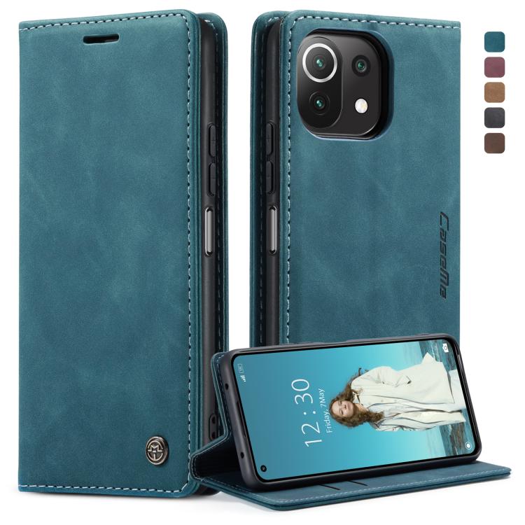 Custodia portafoglio in pelle con slot carte per Galaxy S21 FE