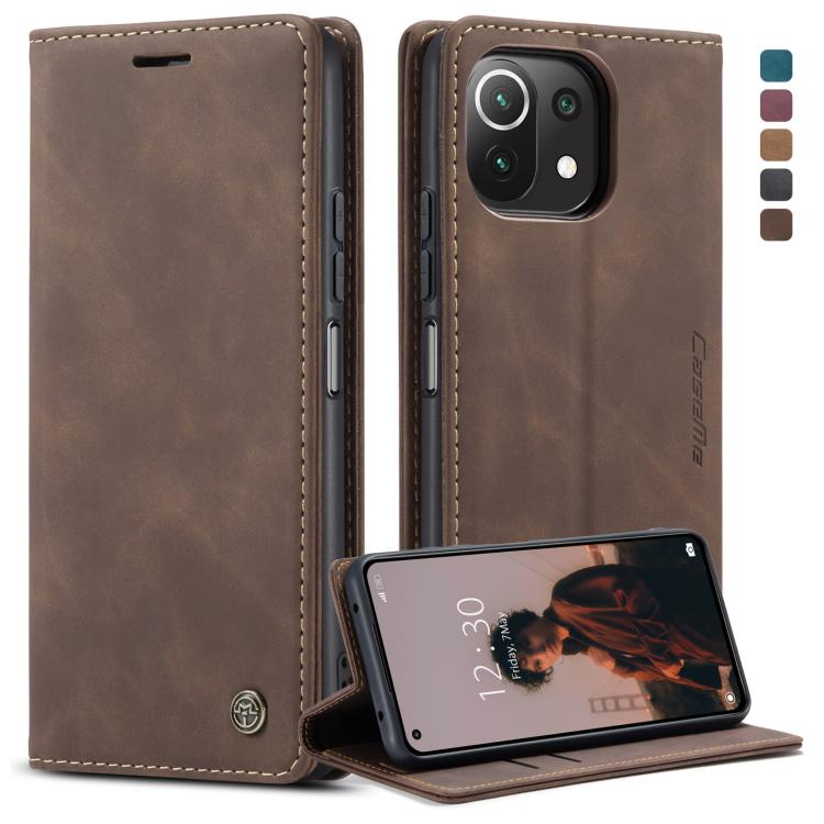 Custodia portafoglio in pelle con slot carte per Galaxy S21 FE