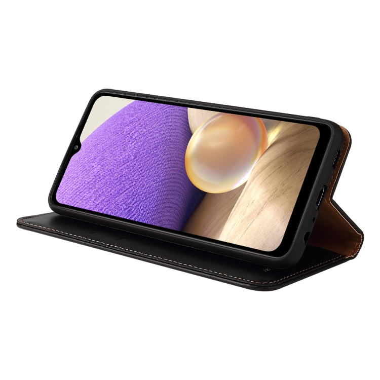 Custodia portafoglio in pelle per Samsung Galaxy A52 5G