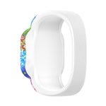 Per Garmin Vivofit JR3 Cinturino di ricambio per stampa in silicone senza fibbia, S, L