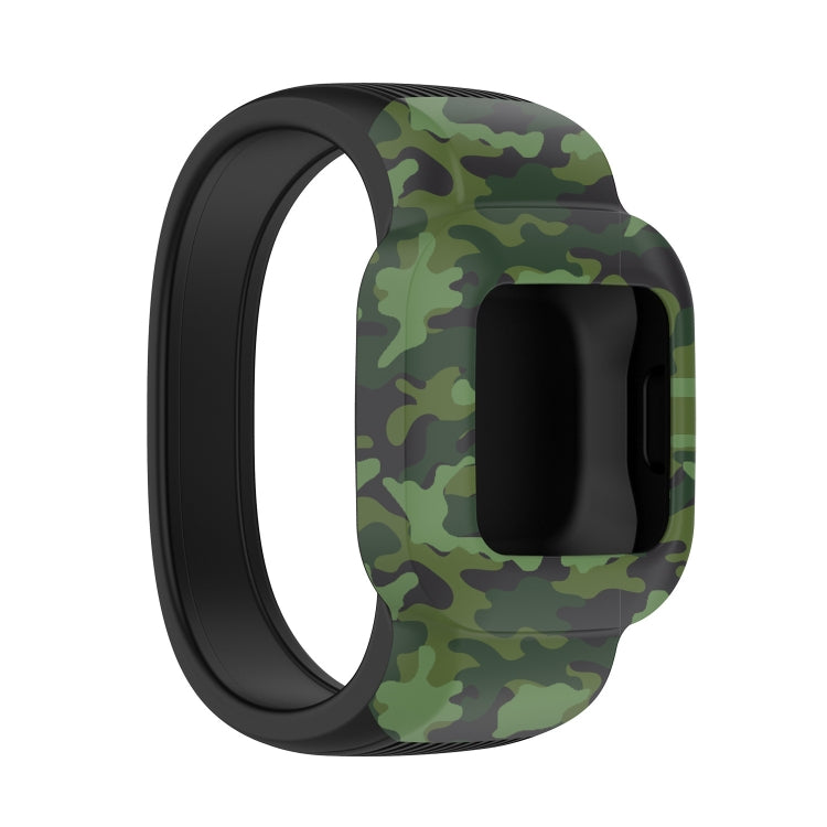 Per Garmin Vivofit JR3 Cinturino di ricambio per stampa in silicone senza fibbia, S, L