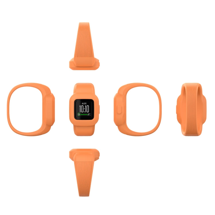 Per Garmin Vivofit JR3 cinturino di ricambio in puro colore senza fibbia in silicone, S, L