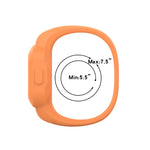 Per Garmin Vivofit JR3 cinturino di ricambio in puro colore senza fibbia in silicone, S, L