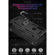 Custodia protettiva antiurto in TPU + PC con supporto girevole a 360 gradi, For Motorola Moto E7 Power (2021), For Xiaomi Redmi Note 10 Pro / Note 10 Pro Max, For Samsung Galaxy S21 FE