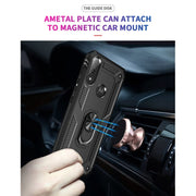 Custodia protettiva antiurto in TPU + PC con supporto girevole a 360 gradi, For Motorola Moto E7 Power (2021), For Xiaomi Redmi Note 10 Pro / Note 10 Pro Max, For Samsung Galaxy S21 FE