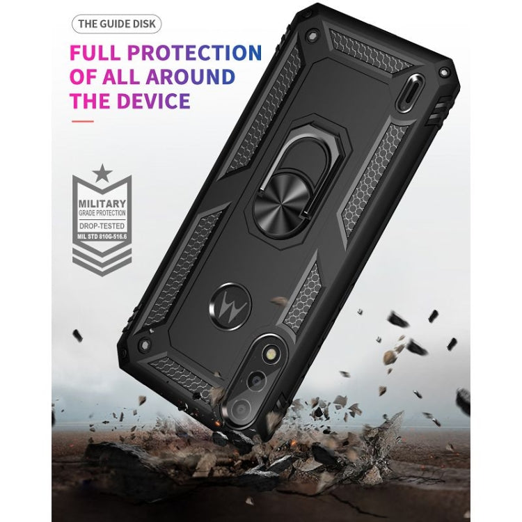 Custodia antiurto TPU con supporto rotante 360° per smartphone