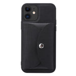 Custodia portafoglio tessuto intrecciato per iPhone 12 Pro