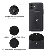 Custodia protettiva magnetica in tessuto intrecciato ViLi serie T TPU + PU con portafoglio, For iPhone 11, For iPhone 11 Pro, For iPhone 11 Pro Max, For iPhone 12 mini, For iPhone 12, For iPhone 12 Pro, For iPhone 12 Pro Max