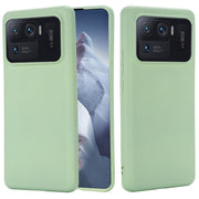 Custodia protettiva a copertura totale anticaduta in silicone liquido tinta unita, For Motorola Moto G100 / Edge S, For Xiaomi Mi 11 Pro, For Xiaomi Mi 11 Ultra