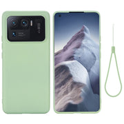 Custodia protettiva a copertura totale anticaduta in silicone liquido tinta unita, For Motorola Moto G100 / Edge S, For Xiaomi Mi 11 Pro, For Xiaomi Mi 11 Ultra