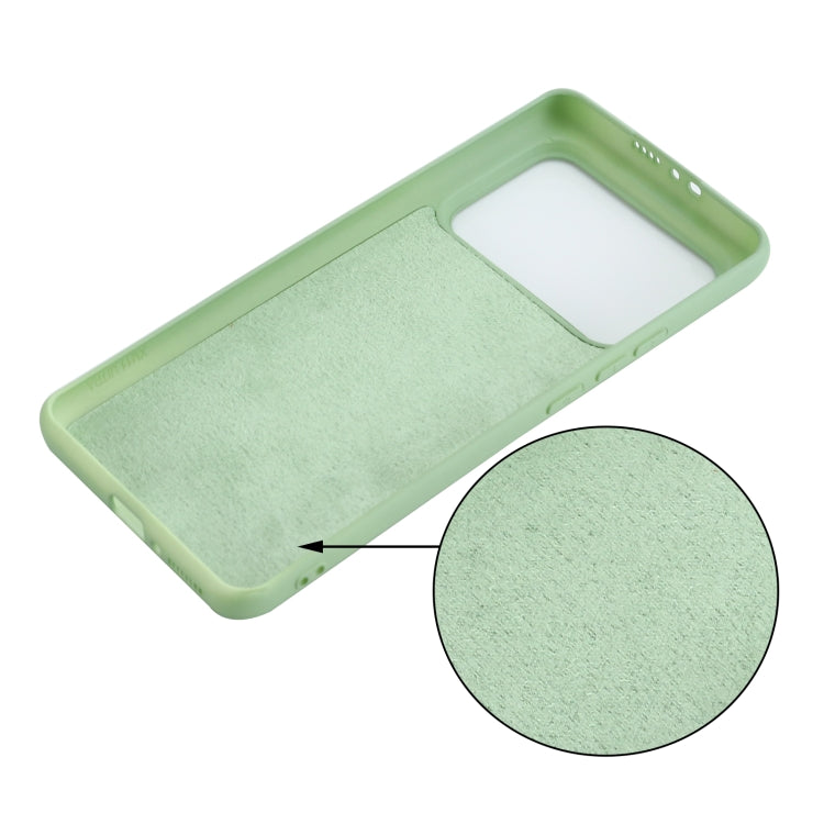 Custodia in silicone liquido per Xiaomi Mi 11 Ultra