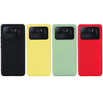 Custodia in silicone liquido per Xiaomi Mi 11 Ultra