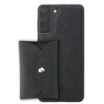 Custodia portafoglio magnetica in tessuto per Samsung Galaxy A52