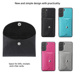 Custodia portafoglio magnetica in tessuto per Samsung Galaxy A52