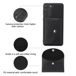 Custodia portafoglio magnetica in tessuto per Samsung Galaxy A52