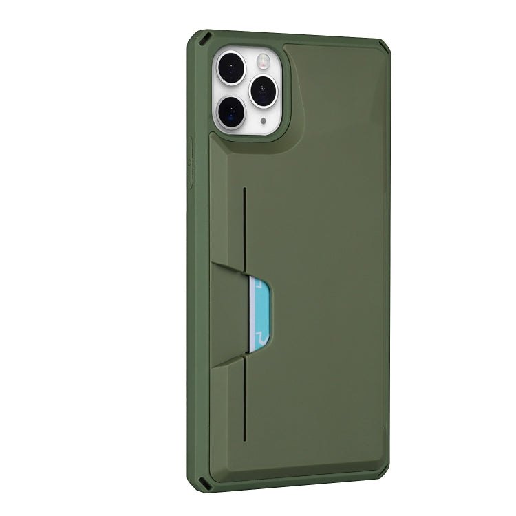 Custodia TPU rigida con slot carte per iPhone 11 Pro Max