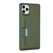Armatura TPU antiurto + custodia rigida per PC con funzione porta slot per schede, For iPhone 12 mini, For iPhone 12 / 12 Pro, For iPhone 12 Pro Max, For iPhone 11, For iPhone 11 Pro, For iPhone 11 Pro Max