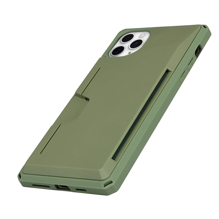Custodia TPU rigida con slot carte per iPhone 11 Pro Max