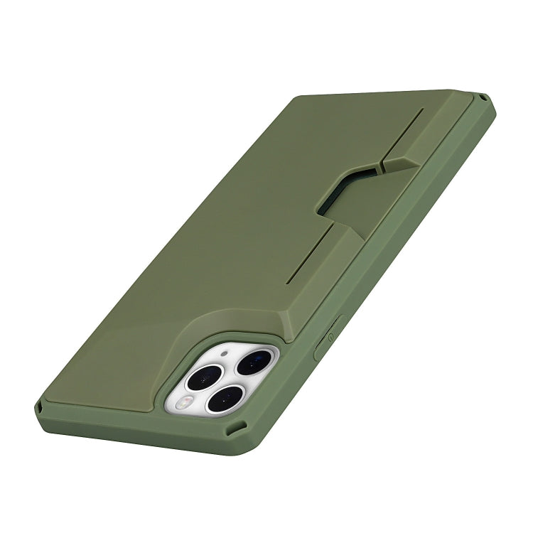 Custodia TPU rigida con slot carte per iPhone 11 Pro Max