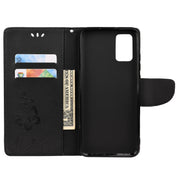 Custodia portafoglio in pelle con farfalle per Samsung Galaxy A32