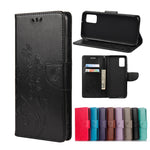 Custodia portafoglio in pelle con farfalla per Galaxy S21 FE