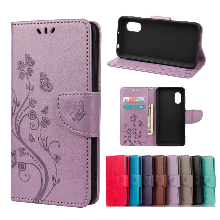 Custodia portafoglio in pelle flip per Samsung Galaxy Xcover 5