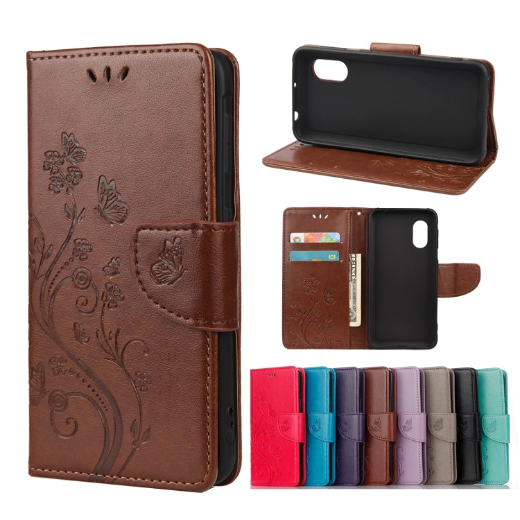 Custodia portafoglio in pelle flip per Samsung Galaxy Xcover 5