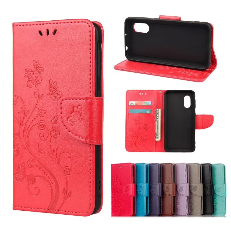 Custodia portafoglio in pelle flip per Samsung Galaxy Xcover 5