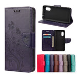 Custodia portafoglio in pelle flip per Samsung Galaxy Xcover 5