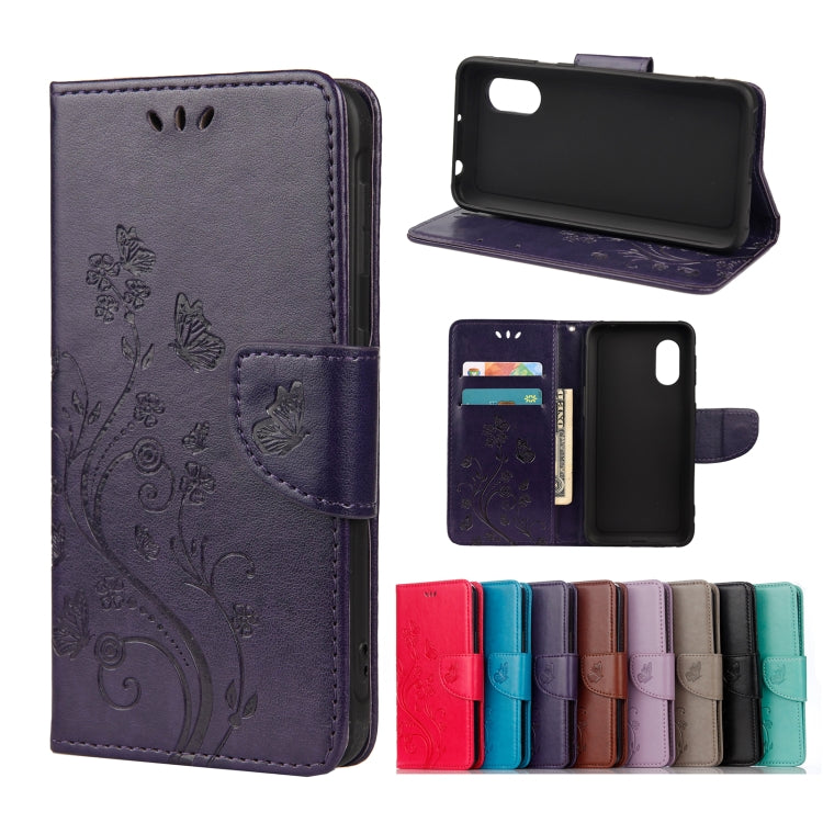 Custodia portafoglio in pelle flip per Samsung Galaxy Xcover 5