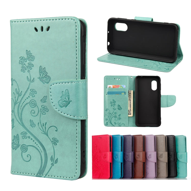Custodia portafoglio in pelle flip per Samsung Galaxy Xcover 5