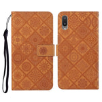 Custodia portafoglio in pelle per Samsung Galaxy A02s