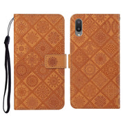 Custodia portafoglio in pelle per Samsung Galaxy A02s