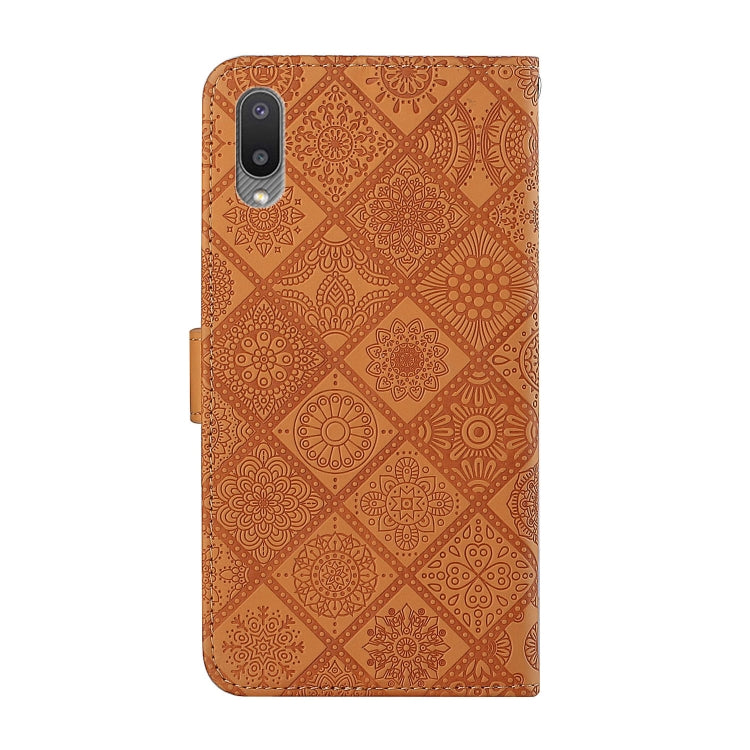 Custodia portafoglio in pelle per Samsung Galaxy A02s